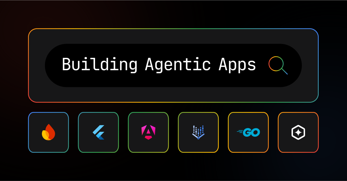 Learn how to build agentic apps with Flutter, Angular, Firebase, and Vertex AI